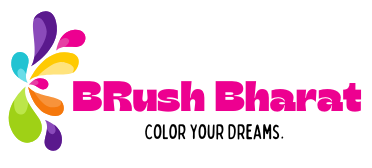 Home colorful art school logo